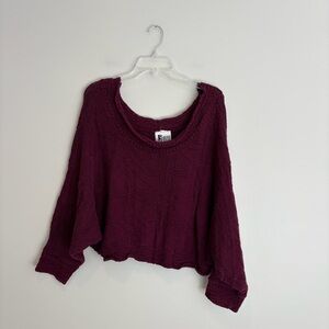Women's Plum Sweater